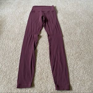 Lululemon Align Pant 28” Size 2 Redwood